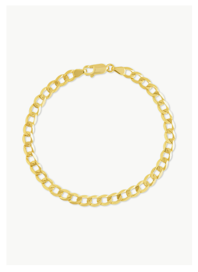 Sterling Silver Malena Cuban Link Chain Bracelet