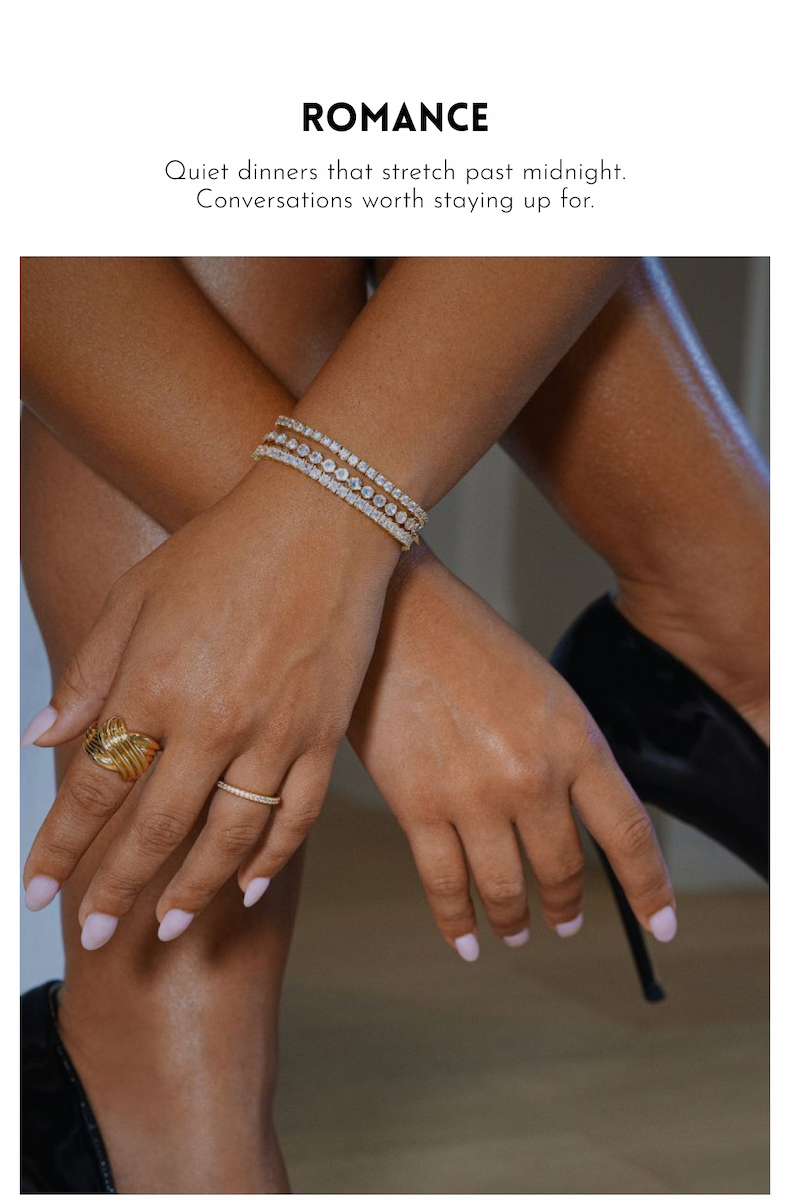 Romance | Quiet dinners that stretch past midnight. Conversations worth staying up for.