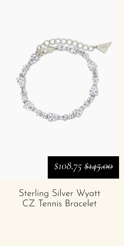 Sterling Silver Wyatt CZ Tennis Bracelet [*$108.75* $145.00]