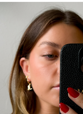 Loretta CZ Cowboy Boot Micro Hoop Earrings