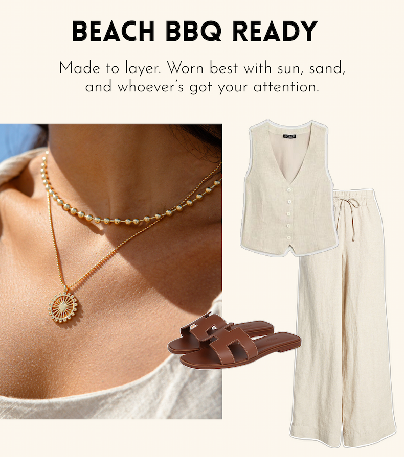 Beach BBQ Ready | Made to layer. Worn best with sun, sand, and whoever's got your attention