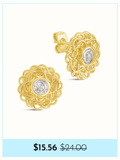 $15.56 Lanira CZ Stud Earrings