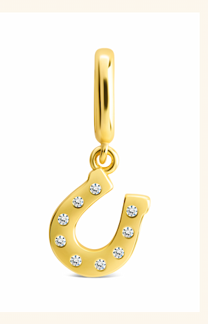 Sterling Silver Horseshoe Charm