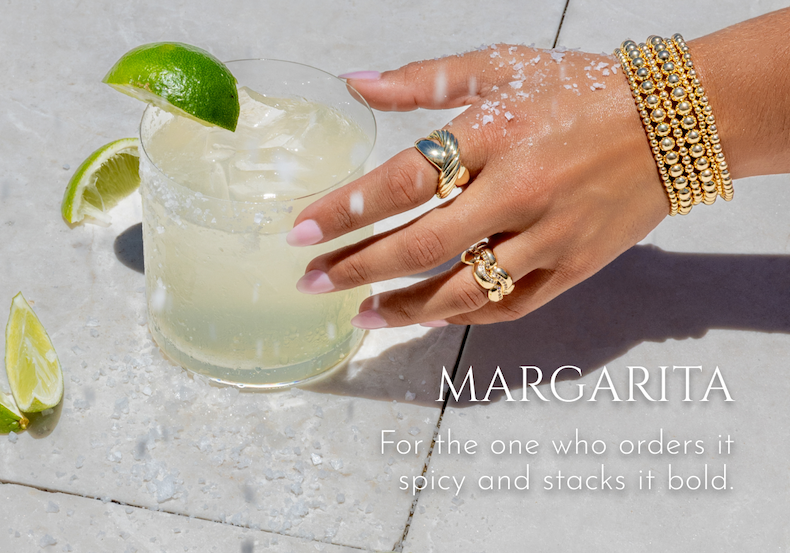 Margarita | For the one who orders it spicy and stacks it bold.