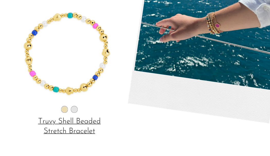 Truvy beaded bracelet