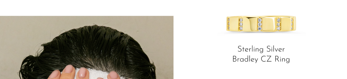 Sterling Silver Bradley CZ Ring