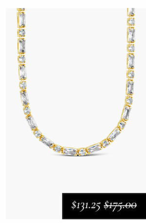 Georgia CZ Tennis Necklace [*$131.25* $175.00]