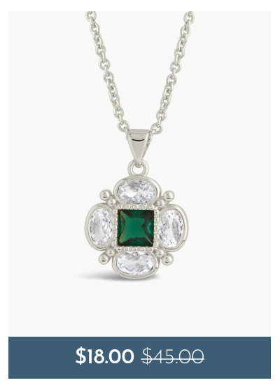 Hermia CZ Pendant Necklace | $18.00