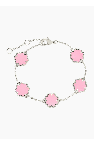 Rose Petal Station Bracelet
