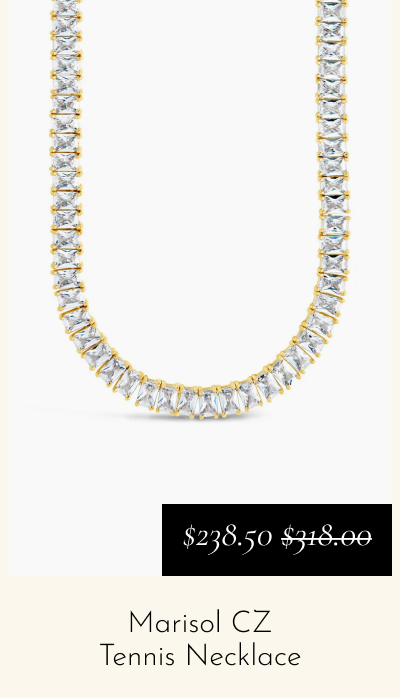 Marisol CZ Tennis Necklace [*$238.50* $318.00] 