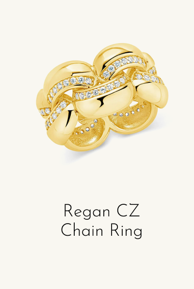 Regan CZ Chain Ring