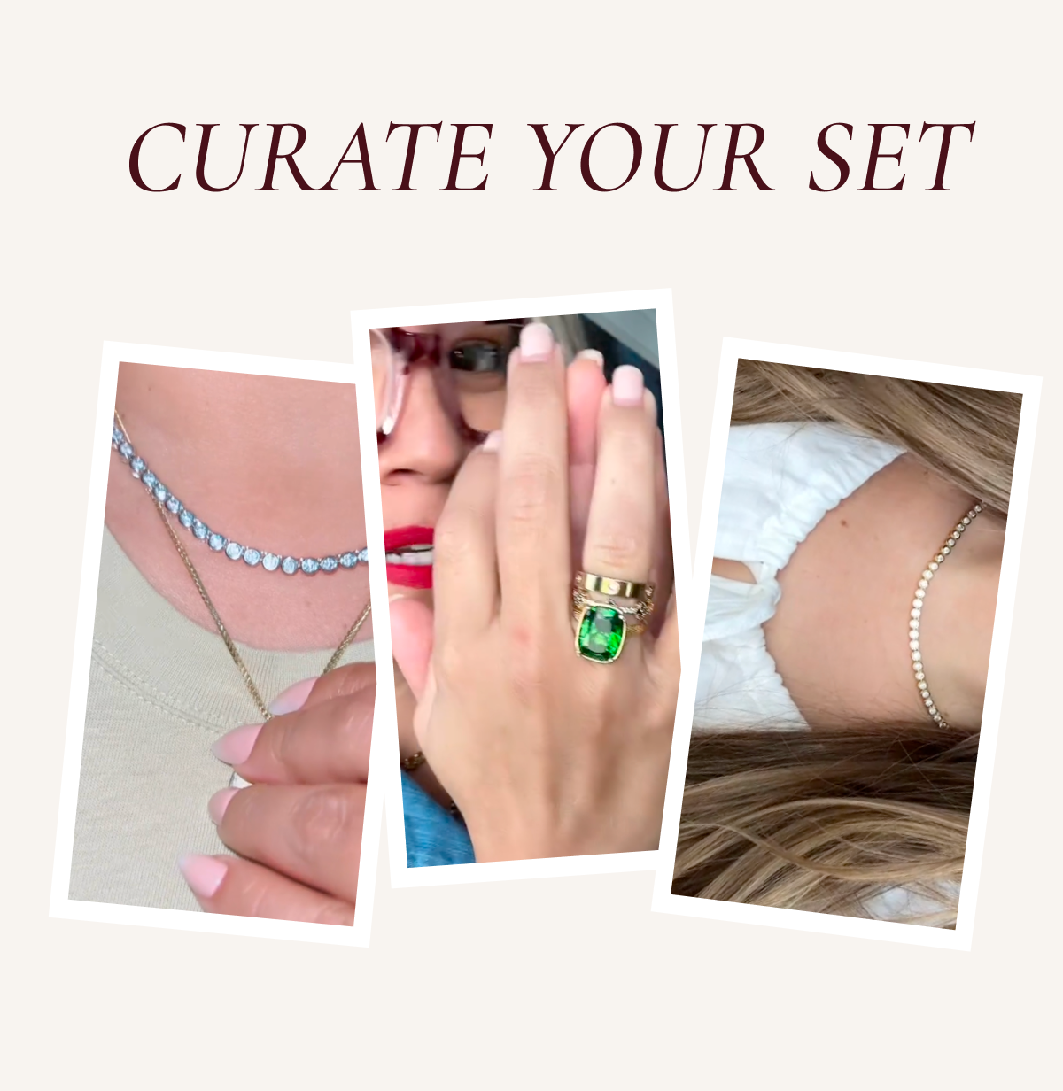 Curate your set