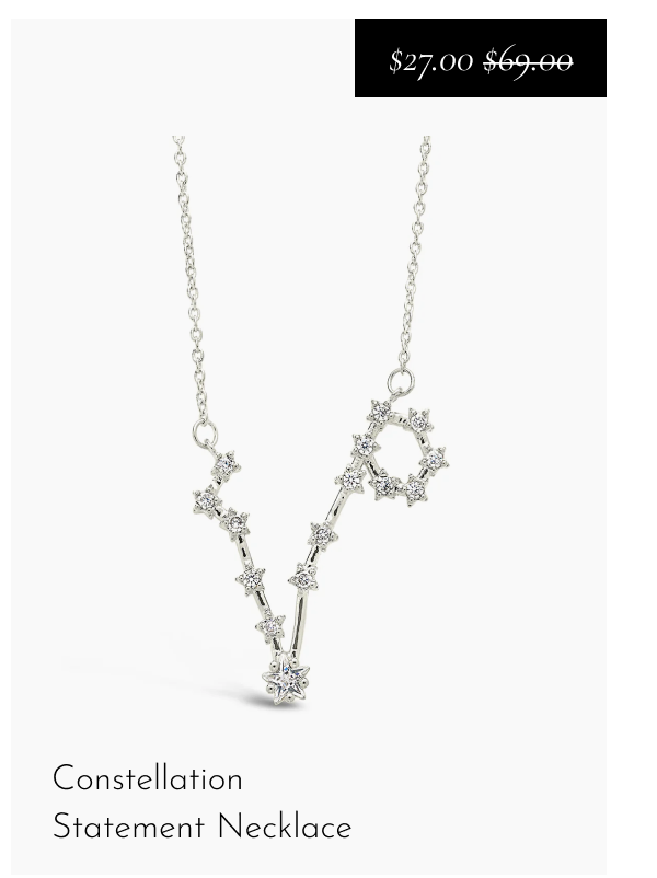 Constellation Statement Necklace [*$27.00* $69.00]