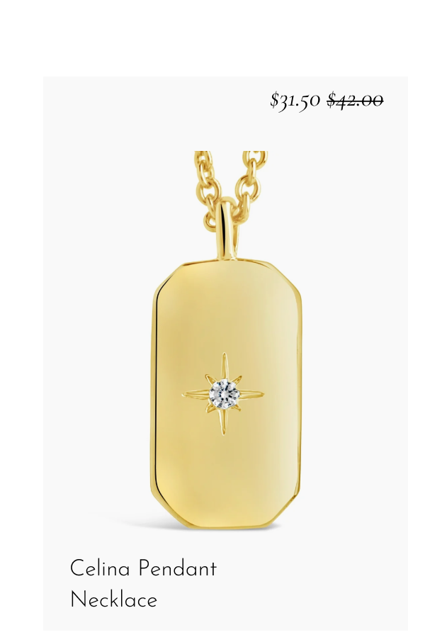 Celina Pendant Necklace [*$31.50* $42.00]