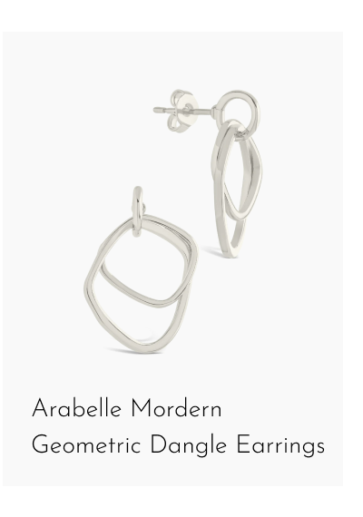 Arabelle Mordern Geometric Dangle Earrings
