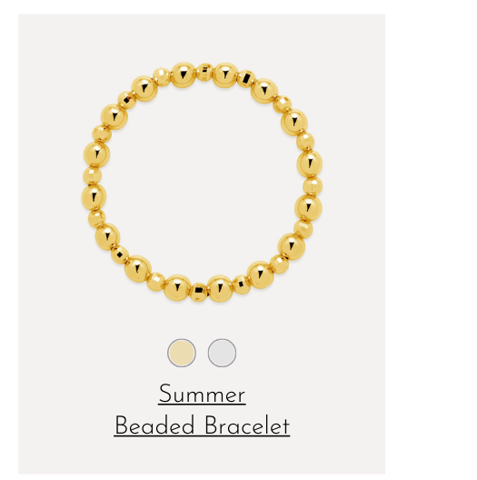 Summer Beaded Bracelet