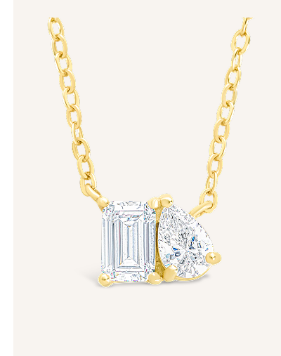 Sterling Silver Guinevere CZ Necklace