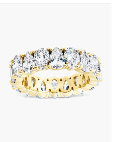 Sterling Silver Janis CZ Eternity Band Ring