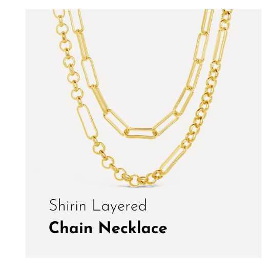 Shirin Layered Chain Necklace