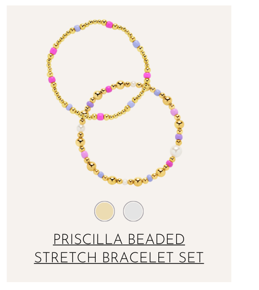 Priscilla Beaded Bracelet Set