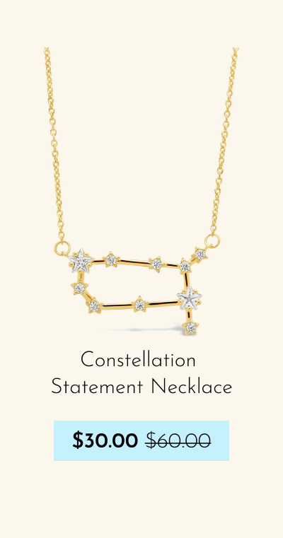 Constellation Statement Necklace - now $30, was $69