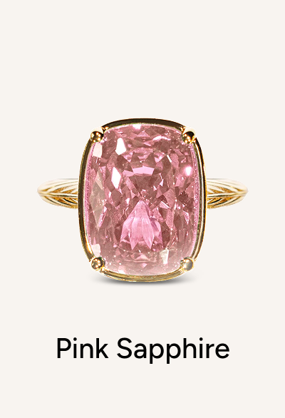 Sterling Silver Elongated Cushion Pink Sapphire CZ Cocktail Ring