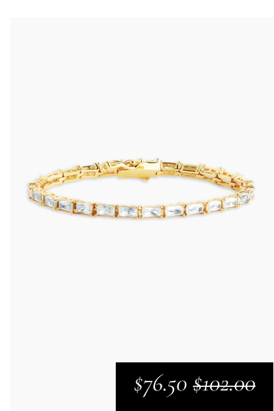 Blanche CZ Tennis Bracelet