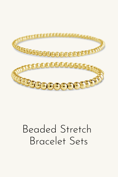 Beaded Stretch Bracelet Sets