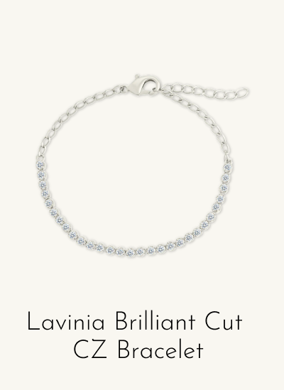 Lavinia Brilliant Cut  CZ Bracelet