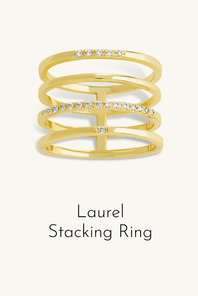 Laurel Stacking Ring
