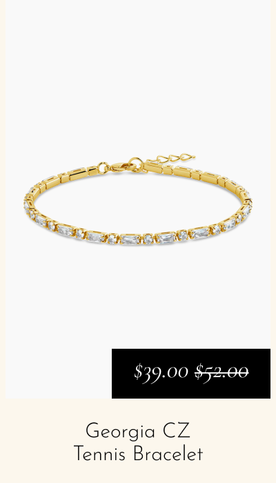 Georgia CZ Tennis Bracelet [*$39.00* $52.00]