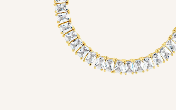 Marisol CZ Tennis Necklace