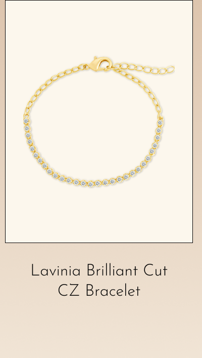 Lavinia Brilliant Cut CZ Bracelet
