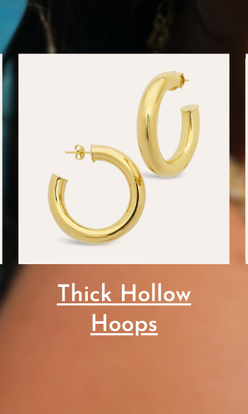 Thick hollow hoops