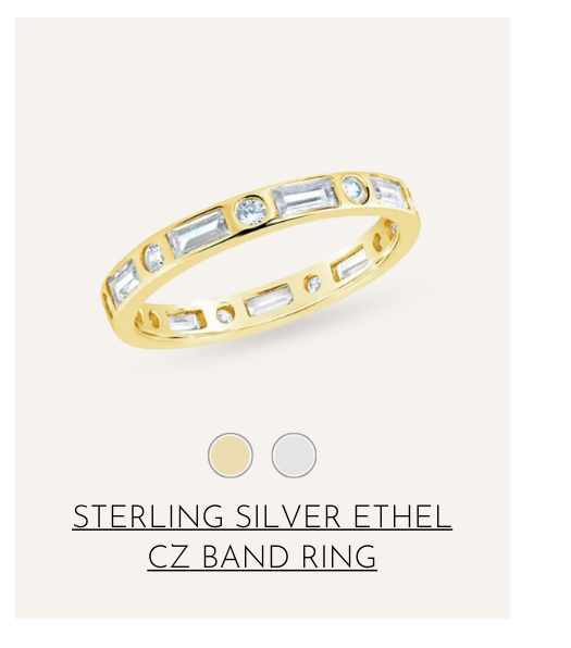 CZ Ethel Ring