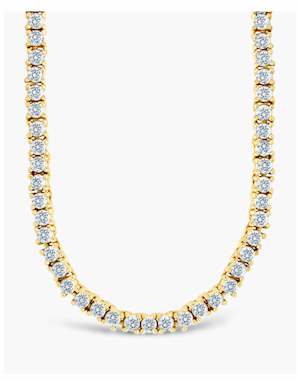 Mirabell Adjustable CZ Tennis Necklace