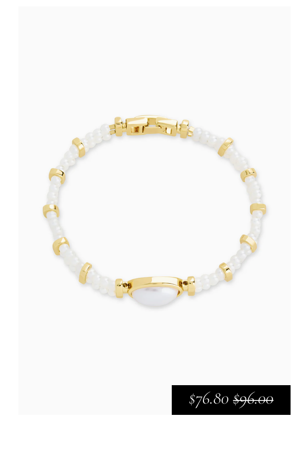 Faela Pearl Watch Band Bracelet $76.80