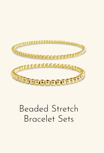 Beaded Stretch Bracelet Sets