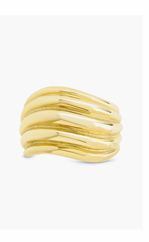 Sterling Silver Skylar Layered Statement Ring