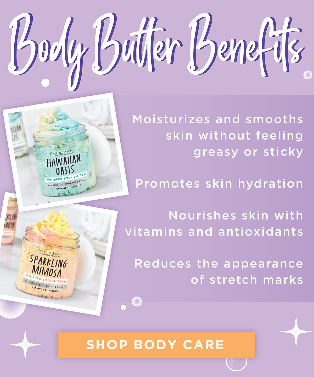 Benefits of Body Scrubs & Body Butters 🥰 Charmed Aroma