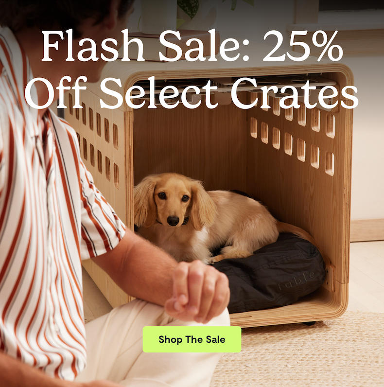 Flash Sale: 25% Off Select Crates