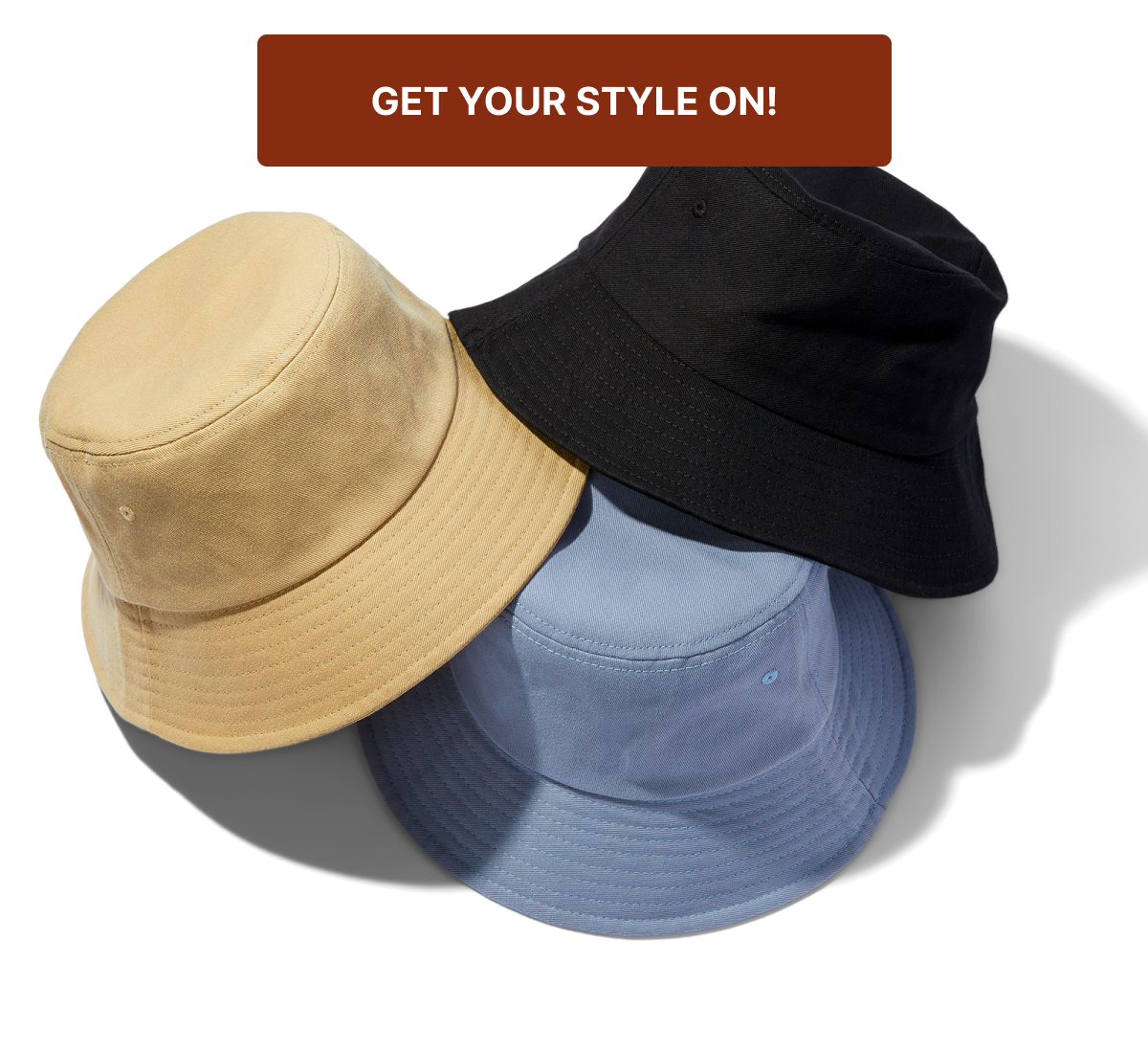 Get 20 OFF Bucket Hats! Lift Down Hats