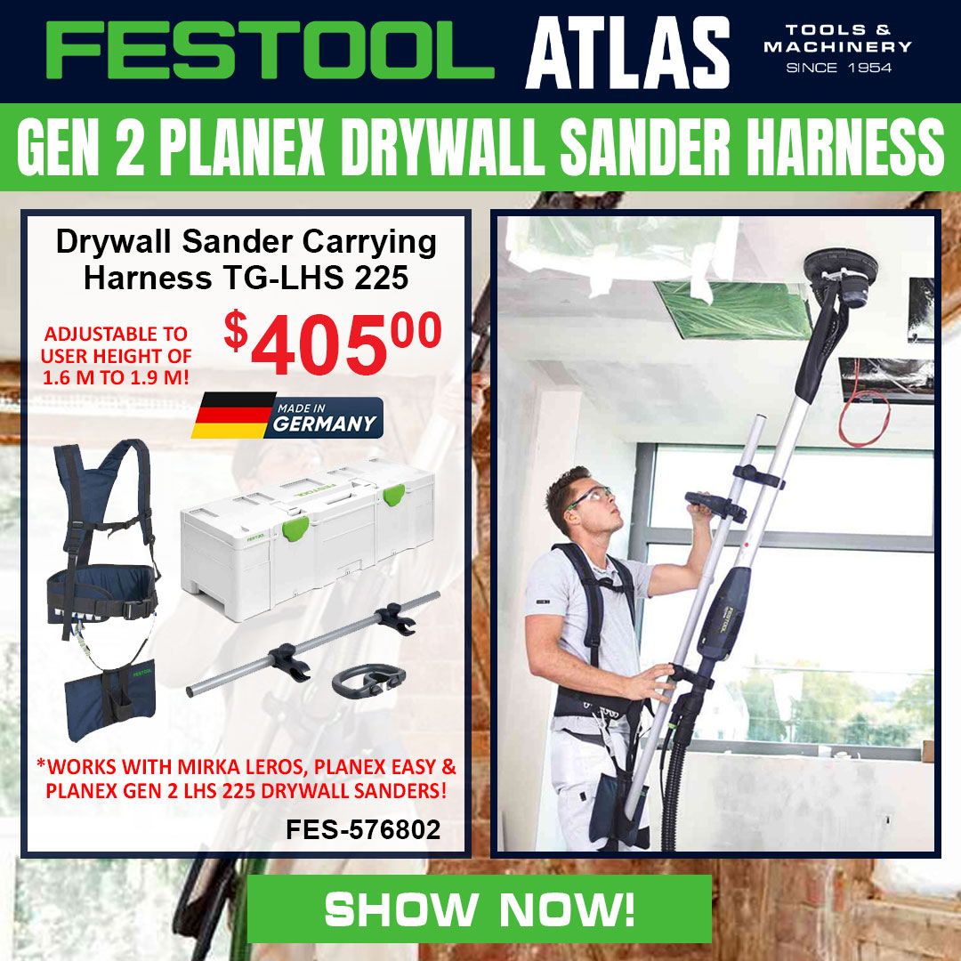 Dust Free Drywall Sanding Solutions! Atlas Machinery