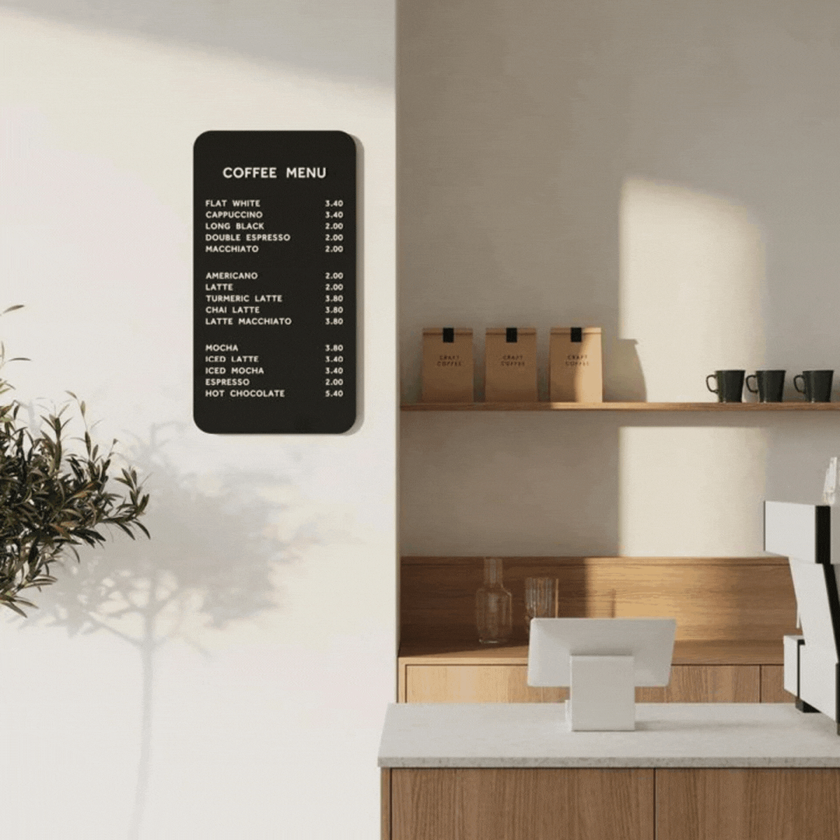 Menu Board Reimagined ⭐ and Willy