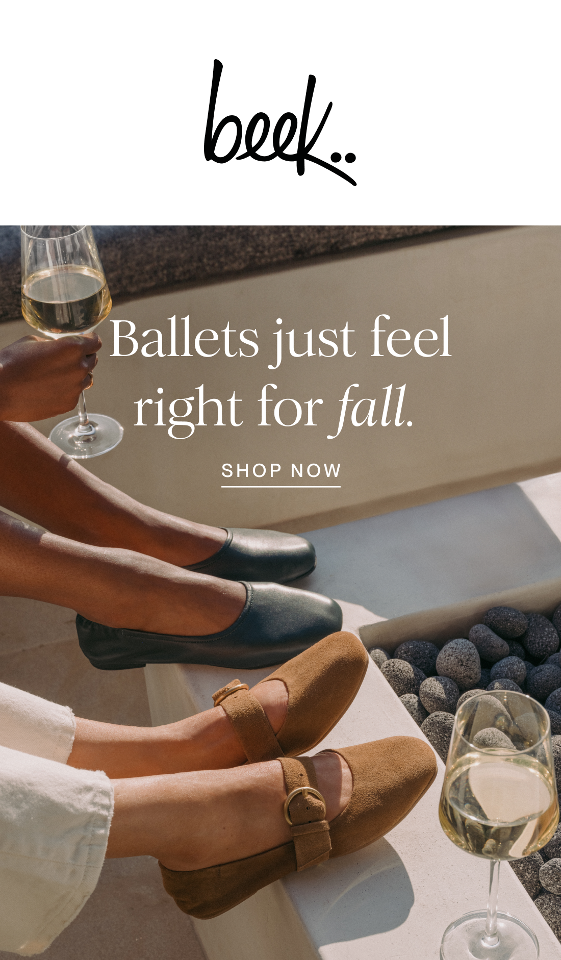 Ballets just feel right for fall. | SHOP NOW