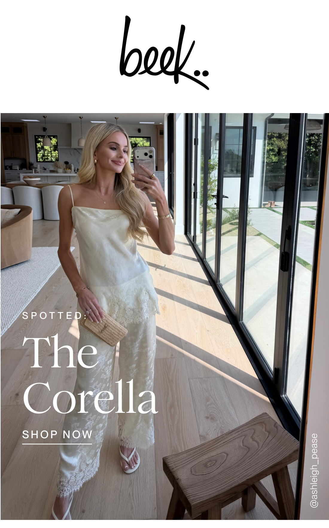 Spotted: The Corella. SHOP NOW