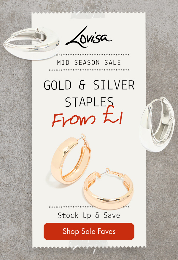 GOLD & SILVER STAPLES