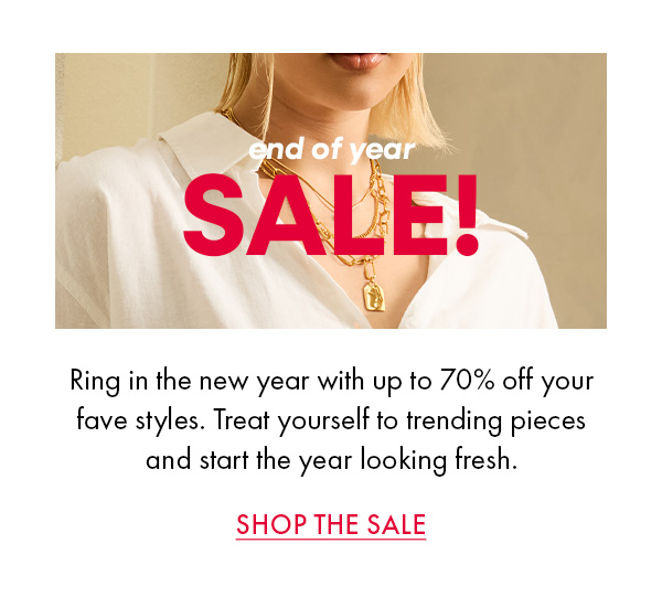 end of year SALE!