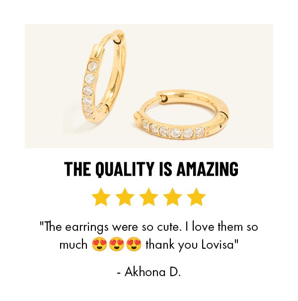 THE QUALITY IS AMAZING