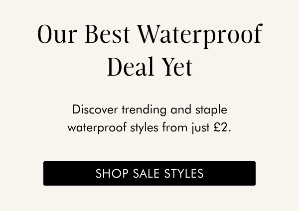 Our Best Waterproof Deal Yet